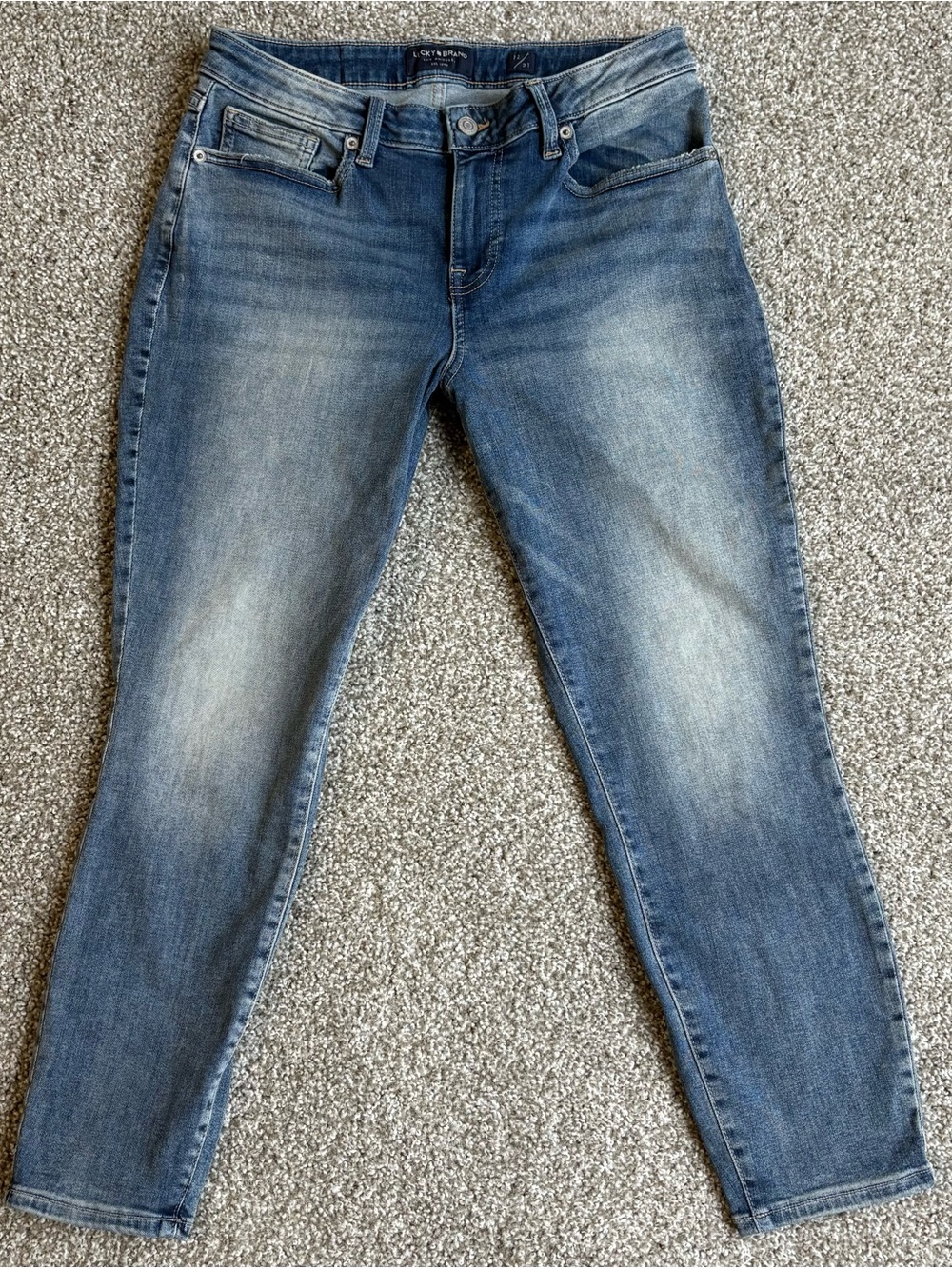 Lucky Brand Lolita Low Rise Crop Jeans Women’s Size 12/31